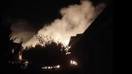 Cunda’da korkutan orman yangını söndürüldü