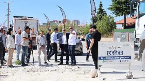 Niğde’de yolların altı değişiyor üstü yenileniyor