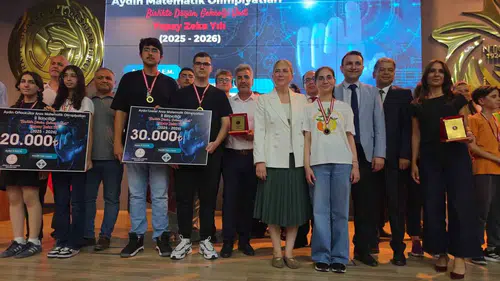 Aydın’da genç beyinler matematik olimpiyatında yarıştı