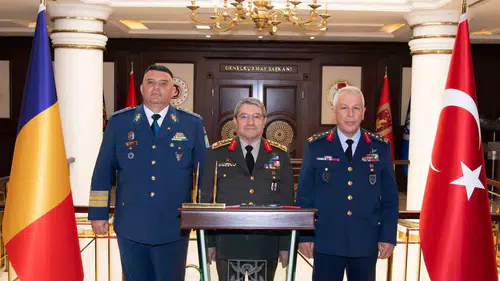 Genelkurmay Başkanı Bayraktaroğlu Romanyalı mevkidaşını ağırladı