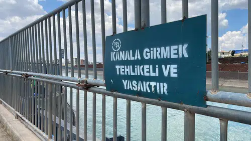 Şanlıurfa'da su kanallarına girmek artık resmen yasaklandı