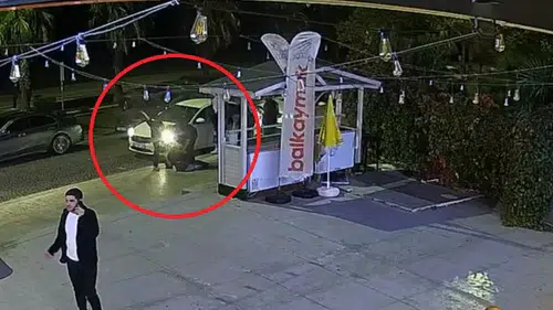 Samsun’da eski sevgili dehşeti kamerada