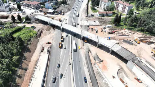 Kocaeli trafiğini rahatlatacak dev projede sona gelindi