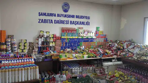 Şanlıurfa'da market raflarına zabıta baskını