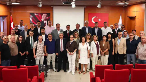Ahmet Aras Muğla iş dünyasının nabzını tuttu