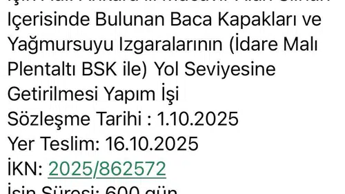 Ankara'da mazgal tartışması ve belediyeden yanıt