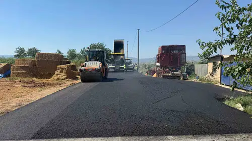 Aydın yollarında şantiye mesaisi sürüyor