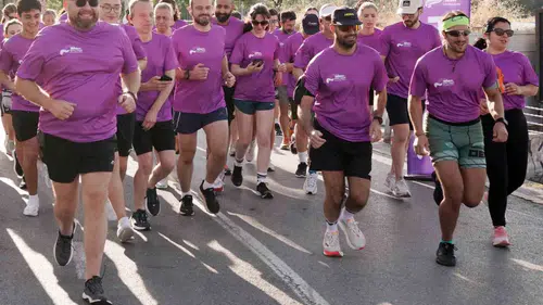 Pankreas kanserine karşı 1200 uzman İstanbul sahilinde koştu