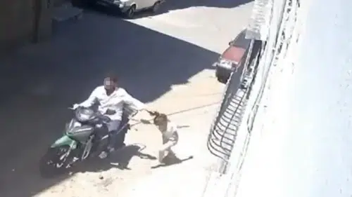 Gaziantep'te kızını motosikletle sürükleyen baba cezaevine gönderildi