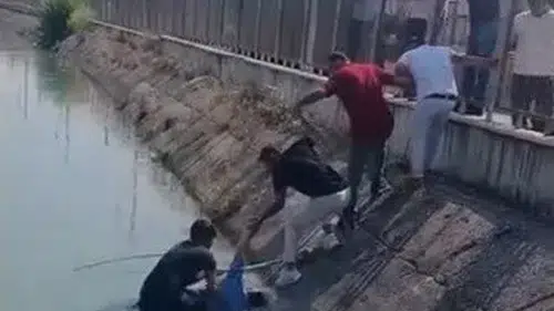 Tarsus’ta sulama kanalında boğulma tehlikesi
