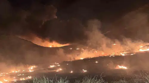 Mersin Mut'ta çöp sahasındaki yangın ormana sıçradı