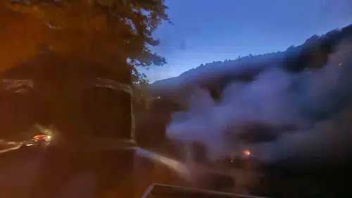 Bartın Kumluca’da otluk alanda korkutan yangın