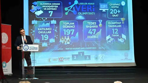 Bursa'da gençler verileri konuşturdu