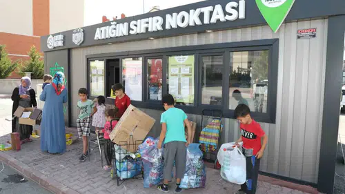 Konya’da atıklar puana dönüşüyor 11 milyon liralık kazanç