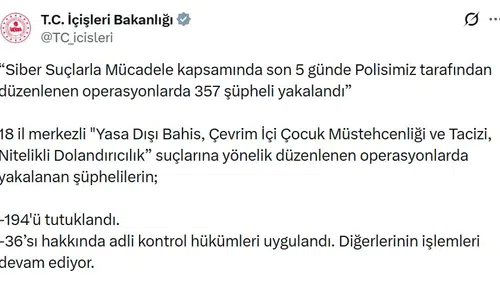 Siber suç örgütlerine büyük darbe 194 kişi tutuklandı
