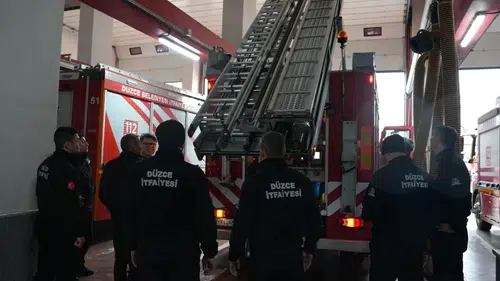 Düzce İtfaiyesi yılın ilk beş ayında yüzlerce olaya yetişti