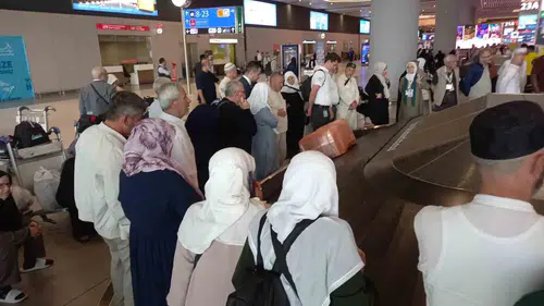 Hac yolculuğu bitti İstanbul’a dönüşler başladı