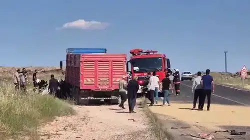 Viranşehir yolunda ağır kaza 3 kişi hayatını kaybetti