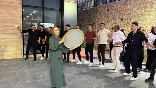 Sason’da sınav stresi müzikle dağıtıldı