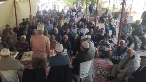 Beypazarı çiftçisi bereketli sezon için duaya çıktı