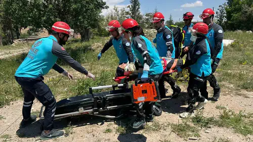 Niğde UMKE ekipleri olası afetler için sahaya indi