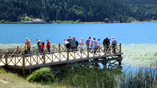 Tatilciler rotayı Bolu’nun doğasına çevirdi