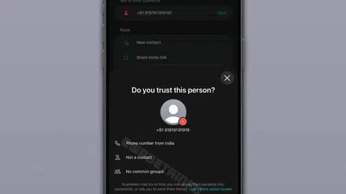 WhatsApp tanımadığınız numaralara mesaj atarken sizi durduracak