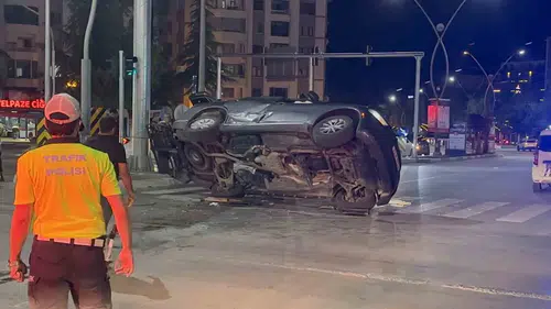 Elazığ’da Hazar Dağlı Kavşağı’nda zincirleme trafik kazası