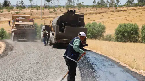 Şanlıurfa kırsalında ulaşım çilesine asfalt çözümü