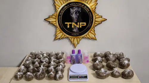Niksar’da narkotik operasyonu 5 gözaltı