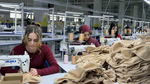 Ağrı'dan dünyaya bebek kıyafeti ihracatı