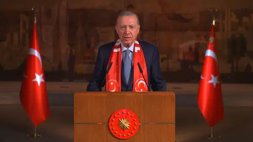 Erdoğan'dan Milli Takım'a Dünya Kupası öncesi moral mesajı