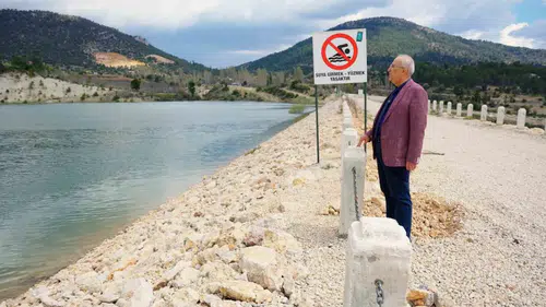 Çameli’nde kuraklık korkusu bitti İmamlar Göledi taştı