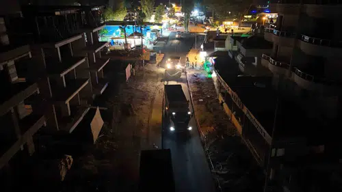 Arsuz’da bozuk yollar asfaltla yenileniyor