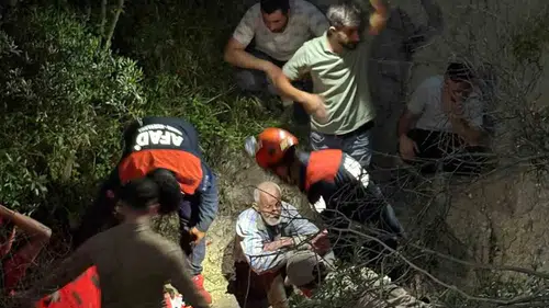 Hatay'da kayıp yaşlı adam 43 saat sonra dere yatağında bulundu
