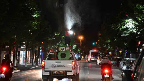 Manisa’da sivrisinek mesaisi gece gündüz sürüyor