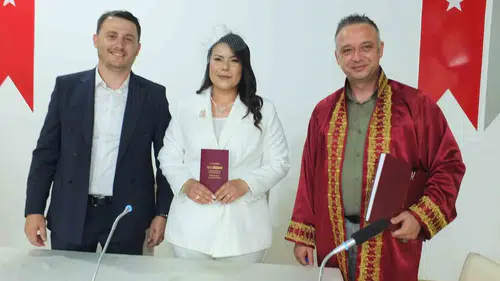 Çiftler 06.06.2026 tarihinde nikah masasında buluştu