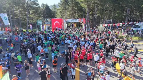 Zorkun Yaylası’nda 1100 sporcu zorlu parkurlarda ter döktü