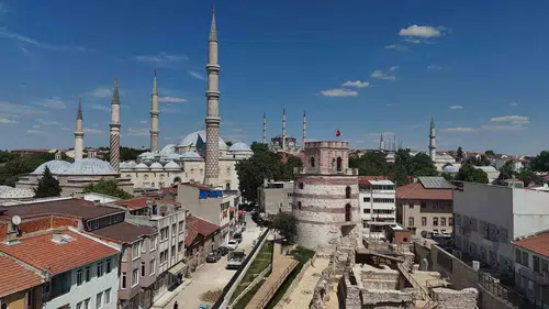 Edirne’nin tarihi Makedonya Kulesi ziyarete açılıyor