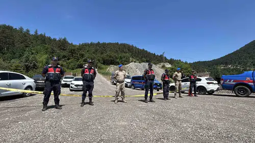 Bolu'daki maden göçüğünde kurtarma çalışmalarına yangın engeli