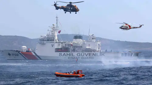 Ege’de büyük arama kurtarma tatbikatı başarıyla tamamlandı