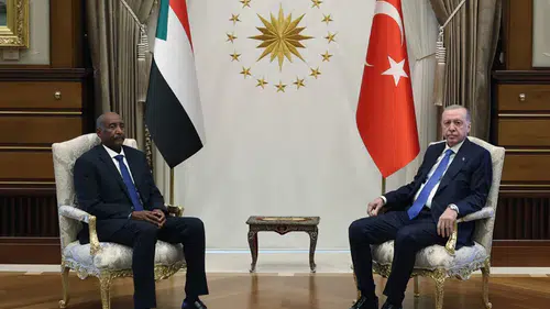 Erdoğan ve Burhan Ankara'da Sudan'daki krizi görüştü