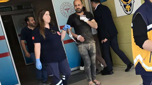 İnegöl'de mobilya atölyesinde talihsiz kaza