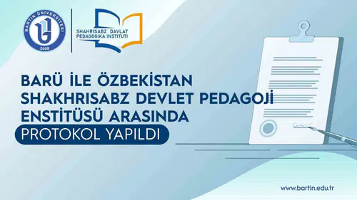 Bartın Üniversitesi Özbekistan ile akademik köprü kurdu