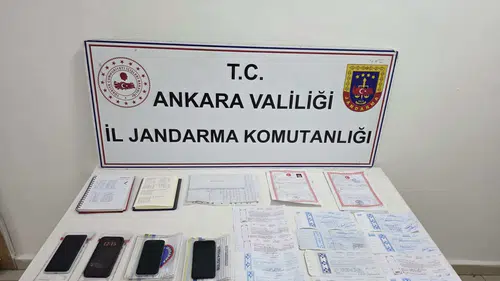 Ankara'da yüksek faizle borç veren şebekeye büyük darbe