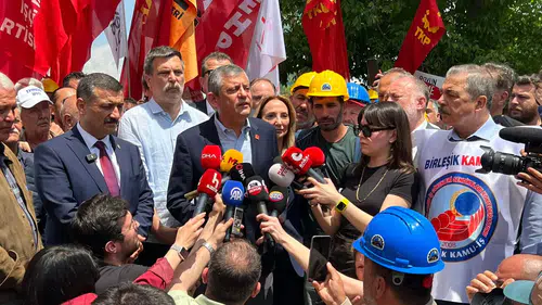 Madencilerin maaş kavgası Ankara sokaklarına taşındı
