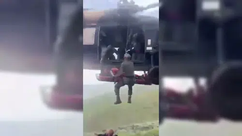 Malatya’da mantar toplarken kalp krizi geçiren adamı helikopter kurtardı