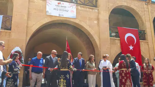 Beypazarı’nda Japon esintisi Tarihi Suluhan sanatla buluştu