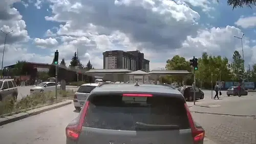 Eskişehir trafiğinde yeşil ışık krizi