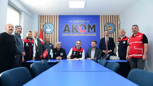 Kestel Belediyesi afetlere karşı gönüllü ekiple güçlerini birleştirdi